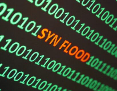 SYN flood attack